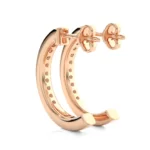 Rose-Gold-Moissanite-Earrings